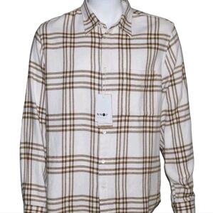 NN07 No Nationality Mens New Arne 5166 Flannel Regular Fit Button Up Shirt 2XL